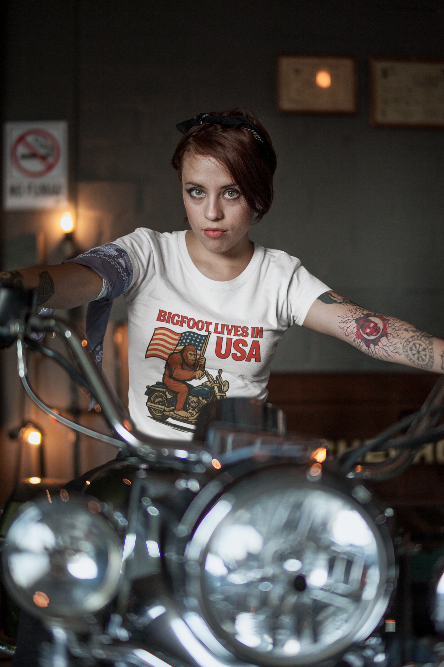 Unisex. Bigfoot Lives In The USA