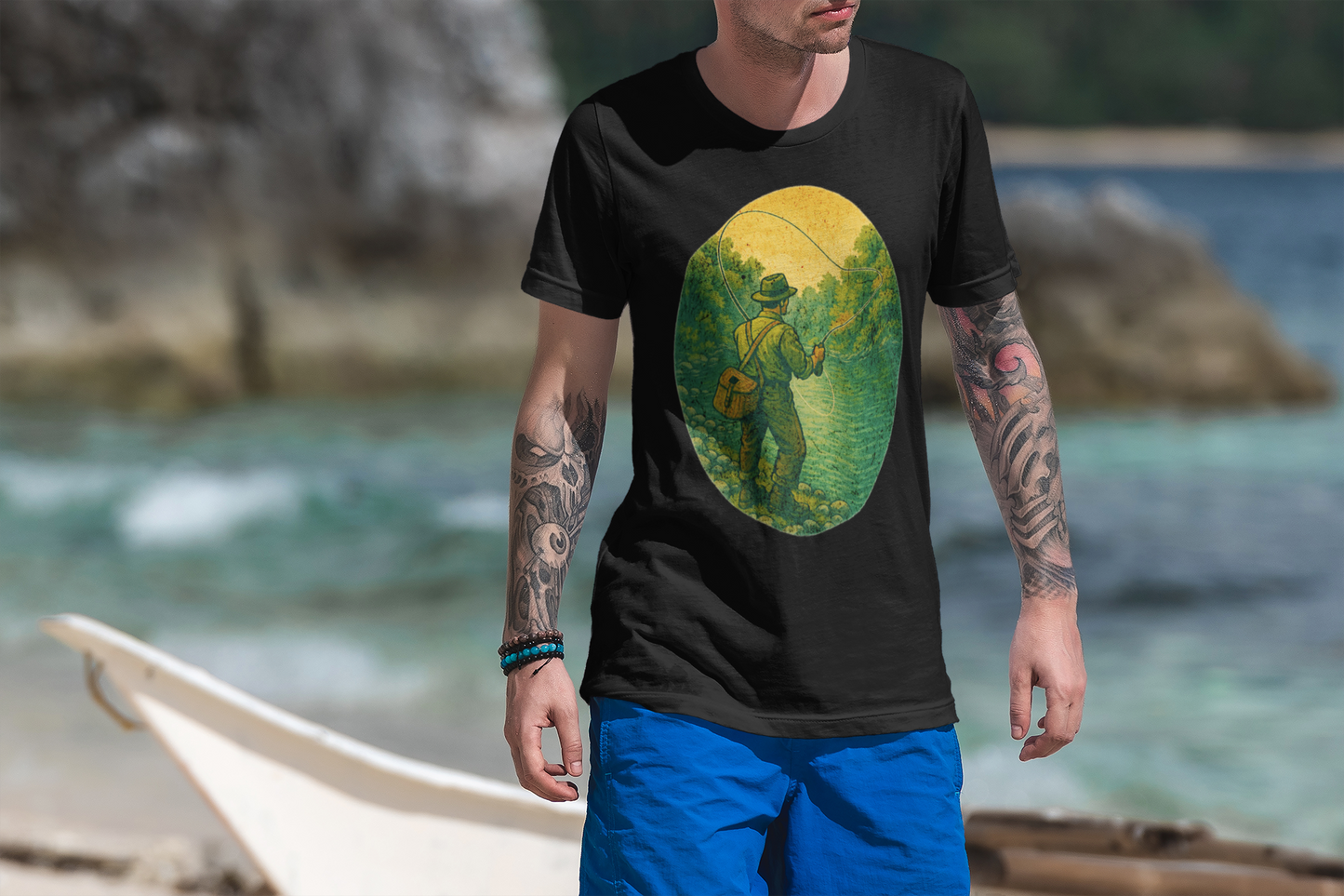 Unisex. Fishing T-Shirt