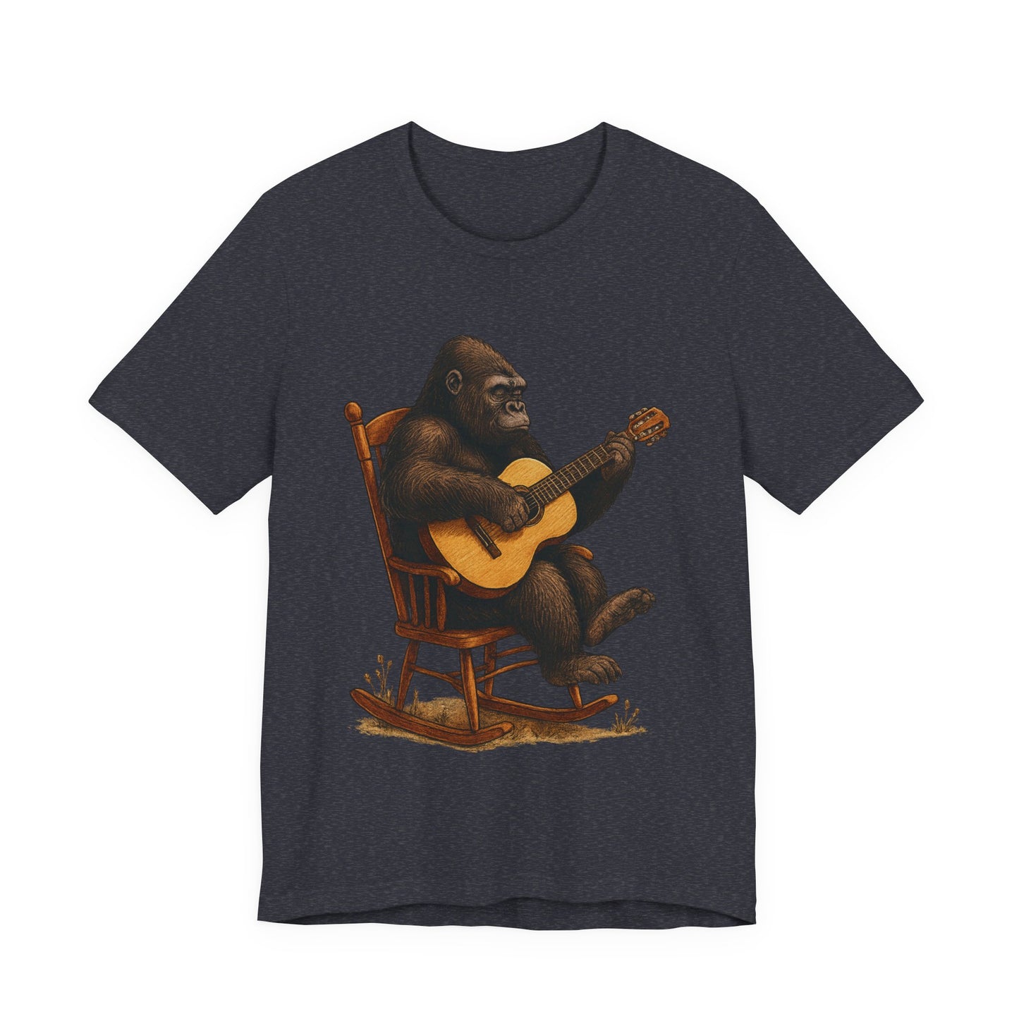 Unisex.  Gorilla On Rocking-Chair