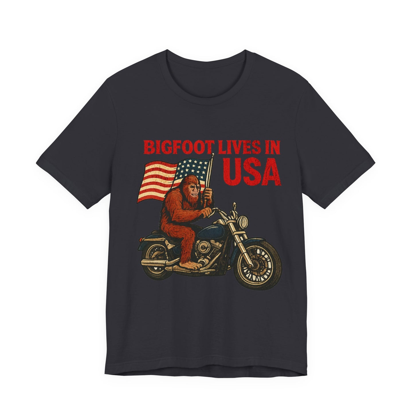 Unisex. Bigfoot Lives In The USA