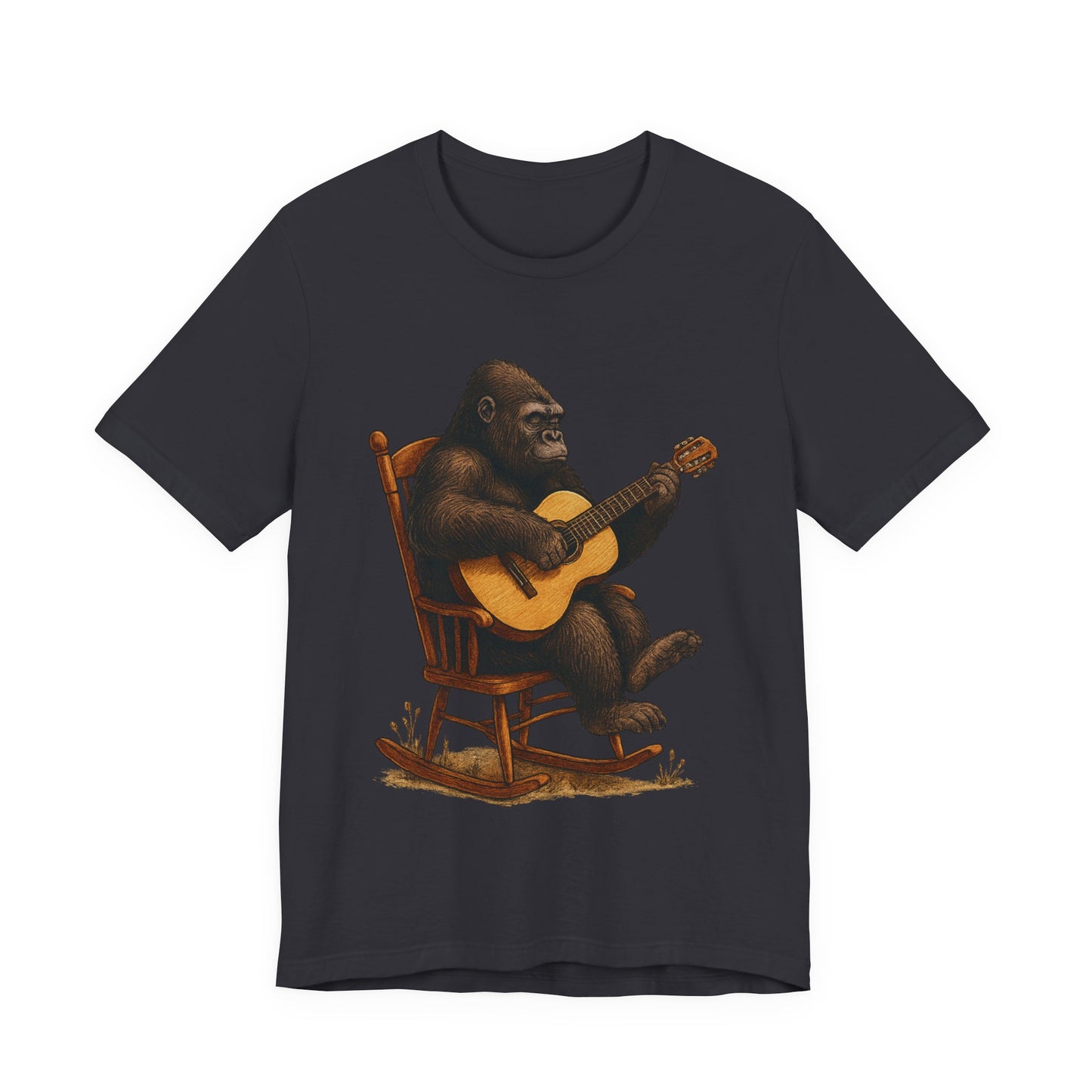 Unisex.  Gorilla On Rocking-Chair