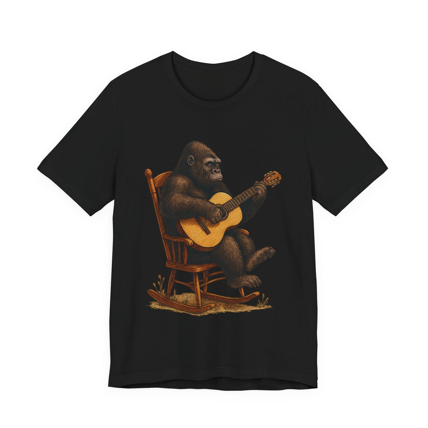 Unisex.  Gorilla On Rocking-Chair